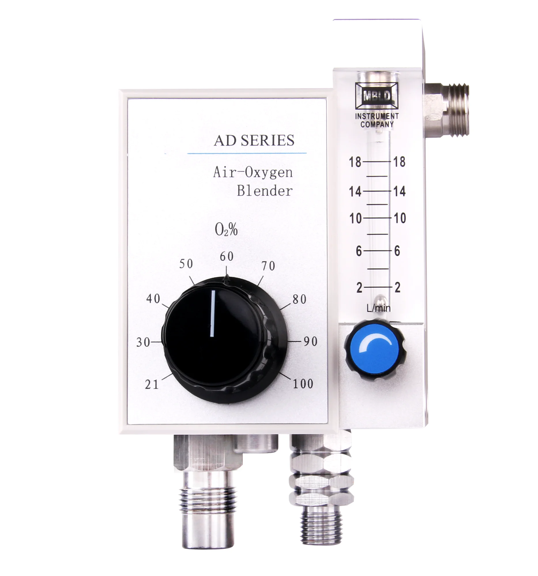 Medical Air-Oxygen blender for Treatment Flow Meter For CPAP Professional  MJX1