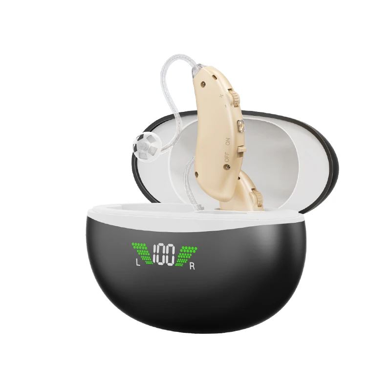 quality hearing aid device rechargeable hearing aids for the deaf deafness seniors OEM/ODM factory hearing amplifier