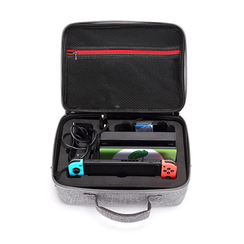 Жесткий чехол для хранения Nintendo Switch EVA, сумка на плечо для Nintendo Switch и аксессуары