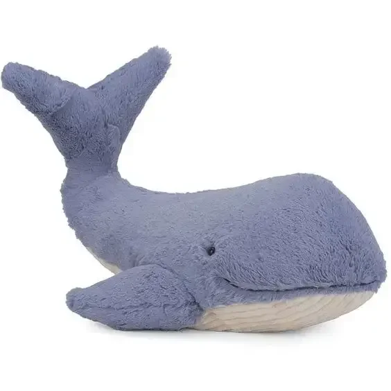 Custom Ocean Animal Soft Lifelike Whale Plush Doll Whale Stuffed Plush Toys for Children