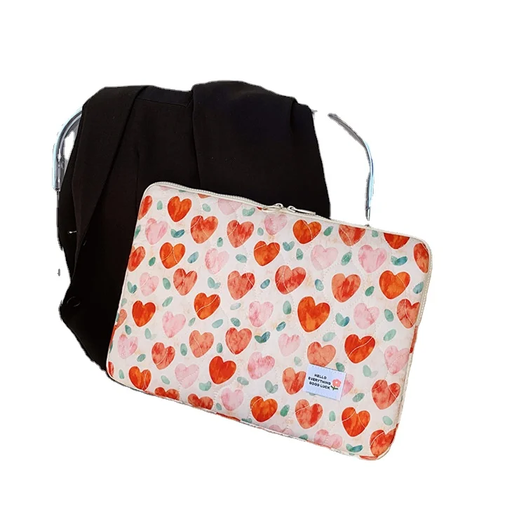 Wholesale fine prints with tulip leaves, shock-proof laptops, large tablet sleeves  business