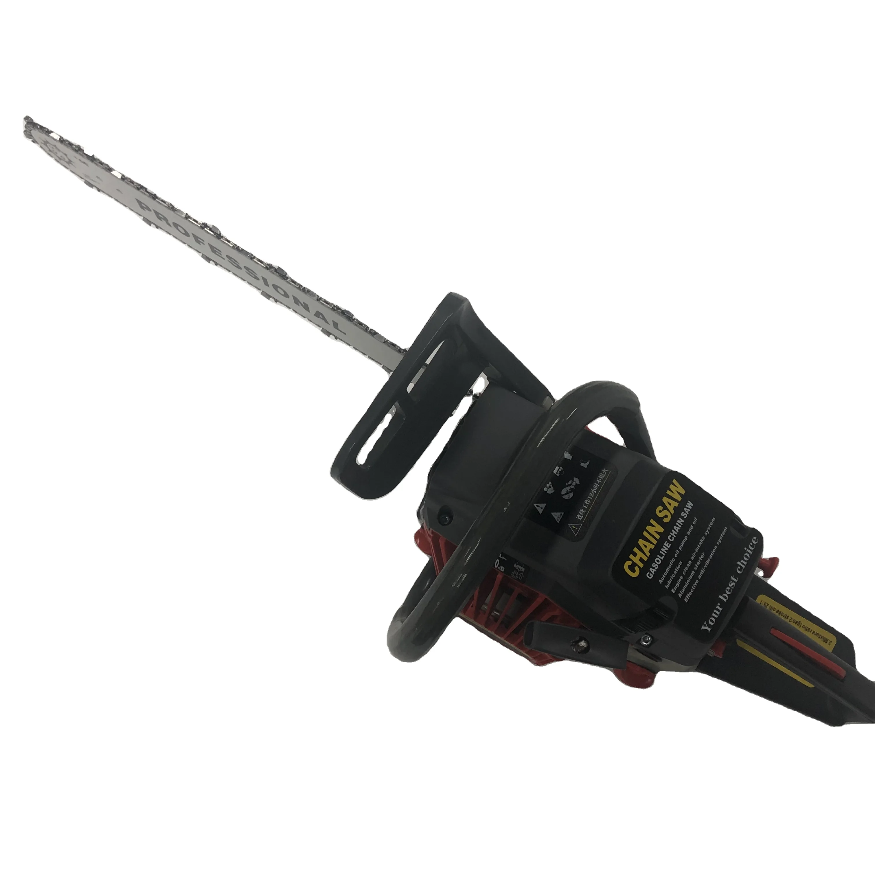 Hot Sale Low Price 2-Stroke Gasoline Chain Saw Machine 54.5CC Chainsaw for Cutting Trees