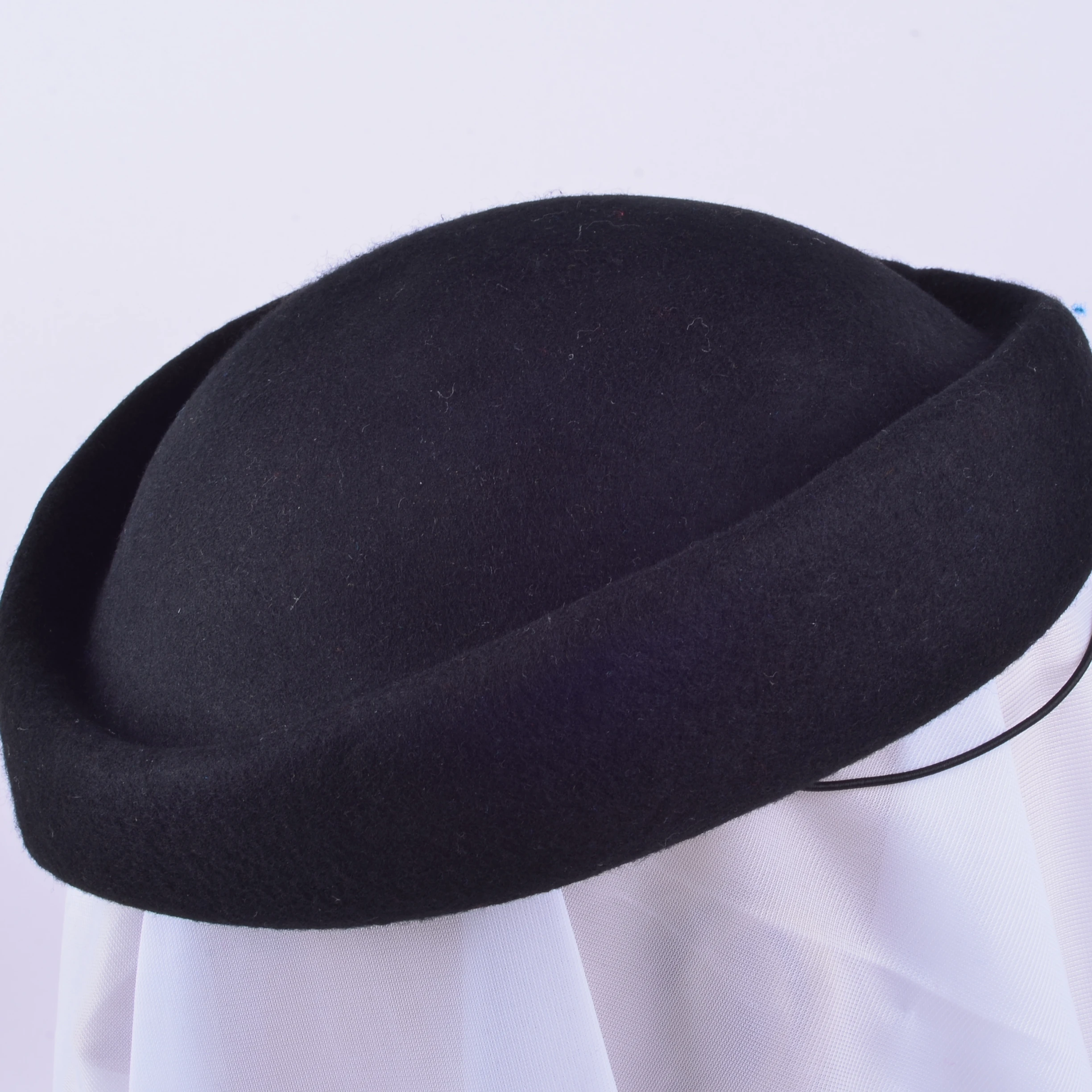 Wool stewardess hat aviation hat high speed railway train stewardess women hat
