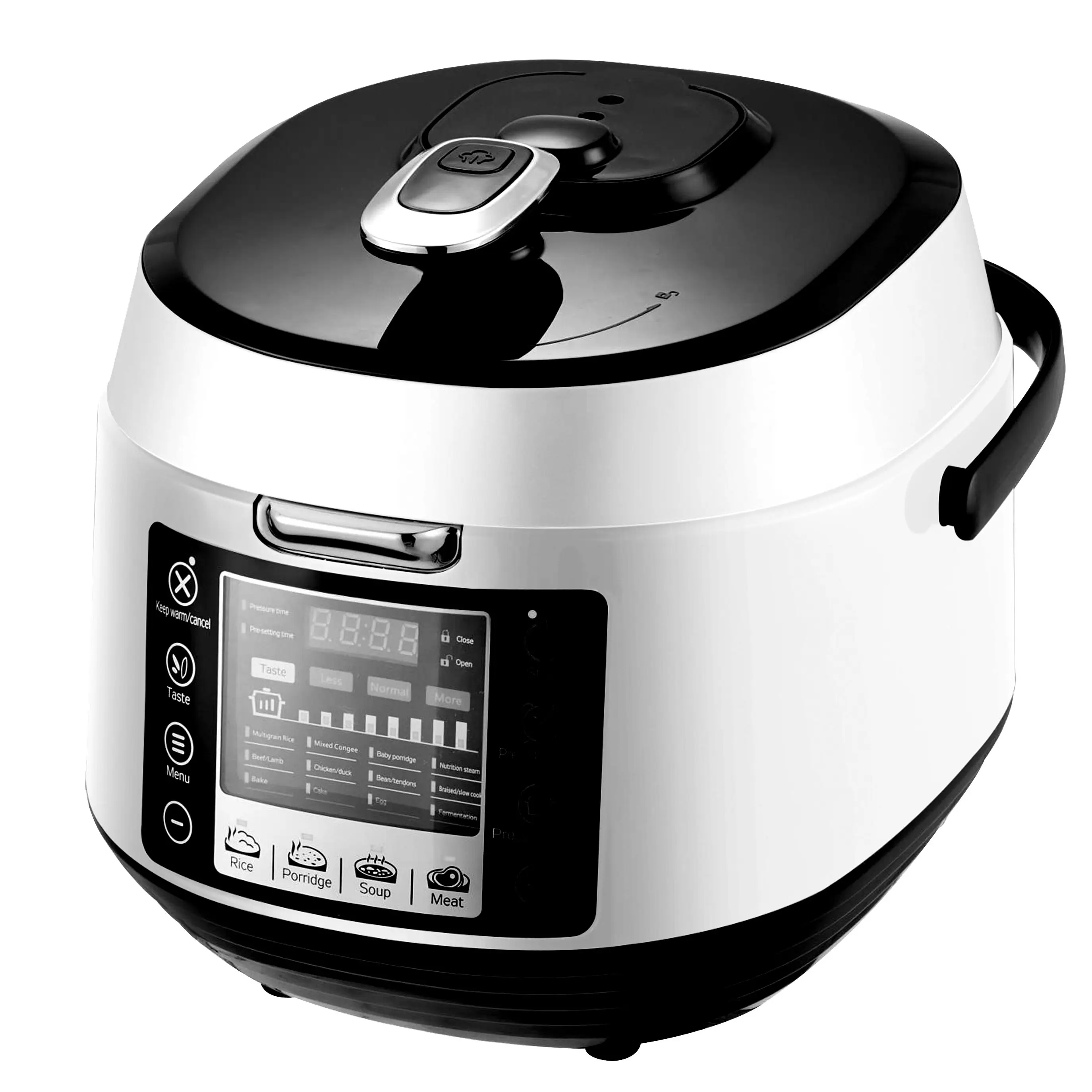 Eco Friendly Aluminum Pressure Cooker 5L Stainless Steel Digital Electric Pressure Cooker