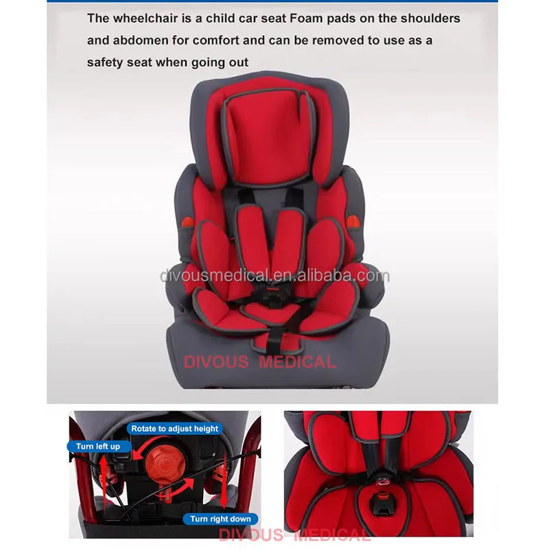 Reclining/Cerebral Palsy manual wheelchair/Disabled chairs for cerebral palsy children