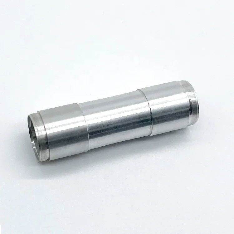 OEM Custom CNC Turning Parts Anodized 6063 Aluminum Alloy Round Tubes for Cosmetic Industry