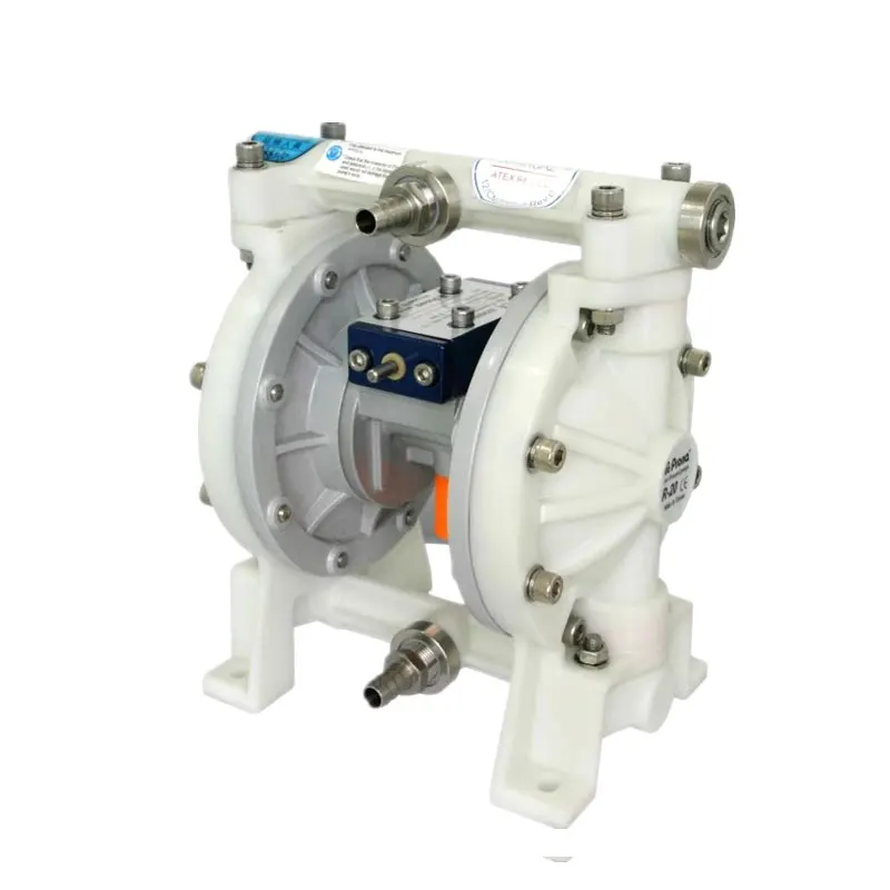 Prona PP-20 Plastic Chemical Acid Proof Air Pneumatic Double Diaphragm Pump