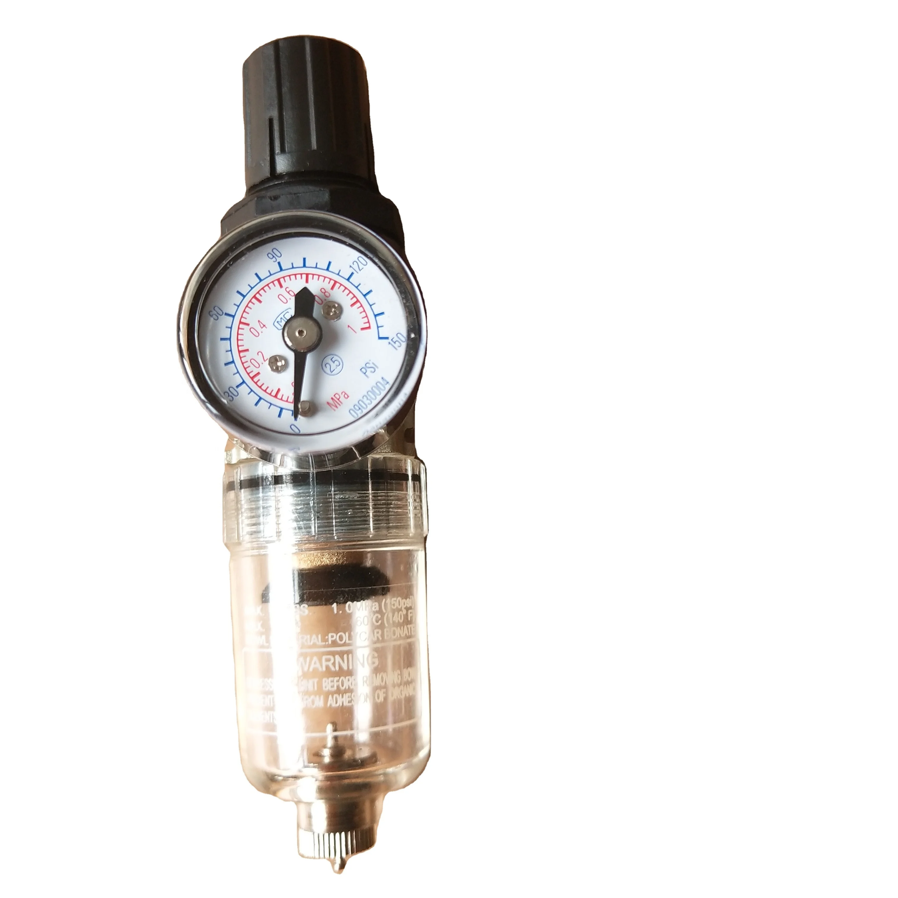 China Air line equipment FRL Combination AW1000-M5 Micro size air filter regulator Size M5 for compressed air AW1000-M5