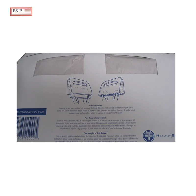 disposable virgin /recycled tissue paper toilet seat cover tissue paper