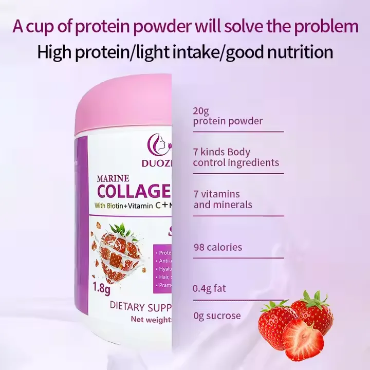 OEM 15 days effcts collagen Powder drink collagen powder skin hair nail skin whitening multi collagen peptides powder products