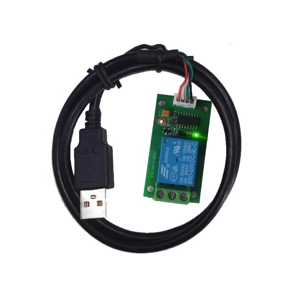 Taidacent 1/2/3/4/6/32 Channel AT Command Control PLC Computer Serial Port USB Relay Board USB Relay Module USB Relay Switch