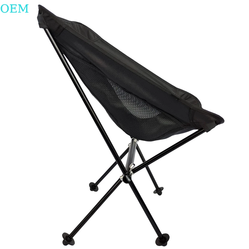 OEM Camping beach relaxing travel portable folding chair Aluminum Alloy outdoor folding chair