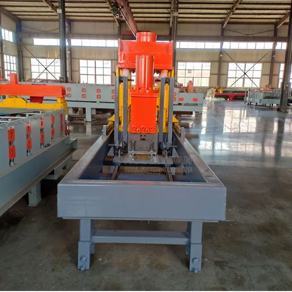 41*41 punched u channel l c channel strut aluminium steel  unistrut c channel roll forming machines