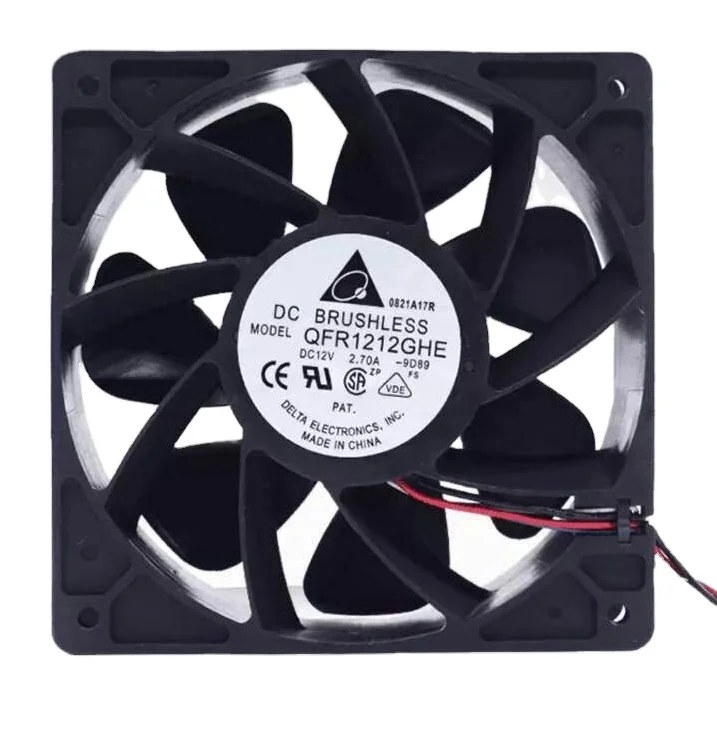 DC 12V 2.7A 6000 об/мин 120*120*38 мм высокой скорости осевой вентилятор охлаждения 4Pin QFR1212GHE
