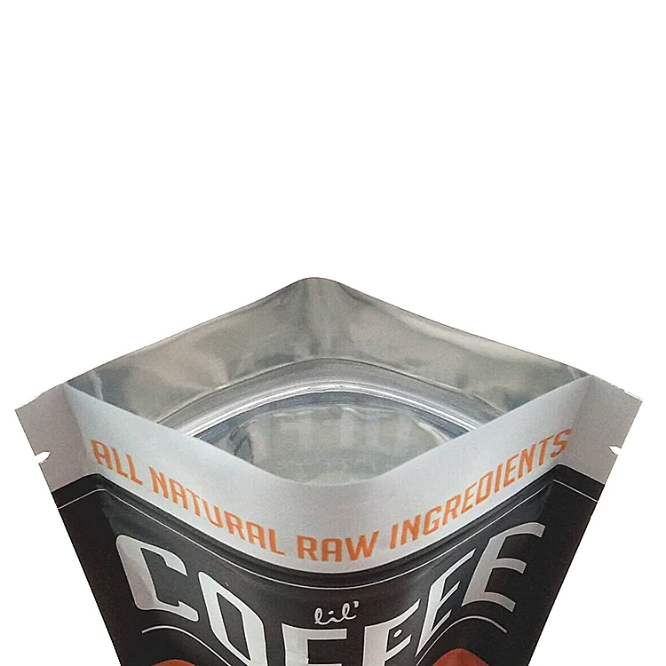  Пластиковые алюминиевая фольга mylar закрывающихся упаковок чёрный чай кофе клапан упаковывая мешок с