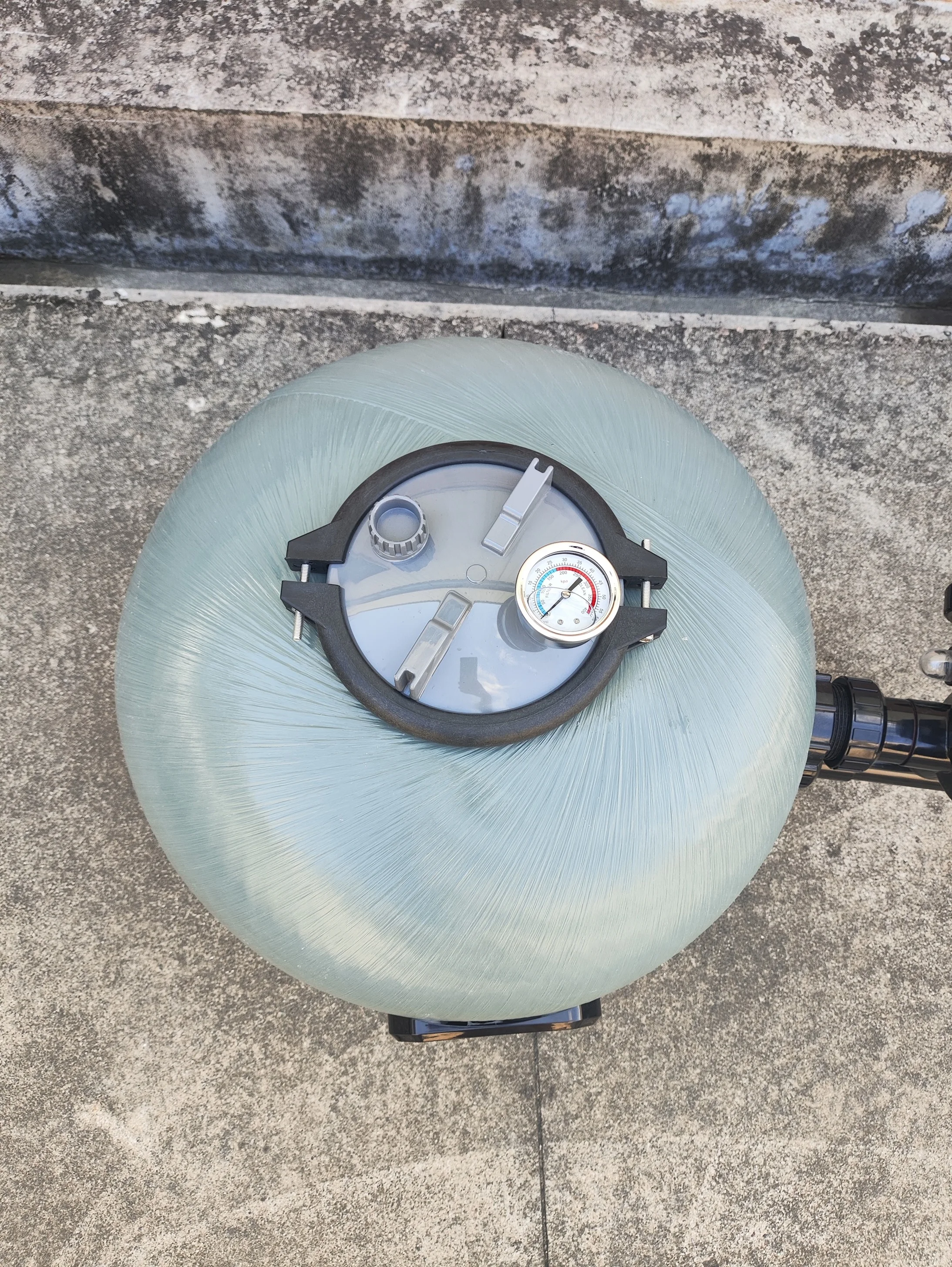 High Quality Fiberglass Sand Filter for Swimming Pools Home Commercial Factory Supplied Side-Mount Water Sand Filter for Sale