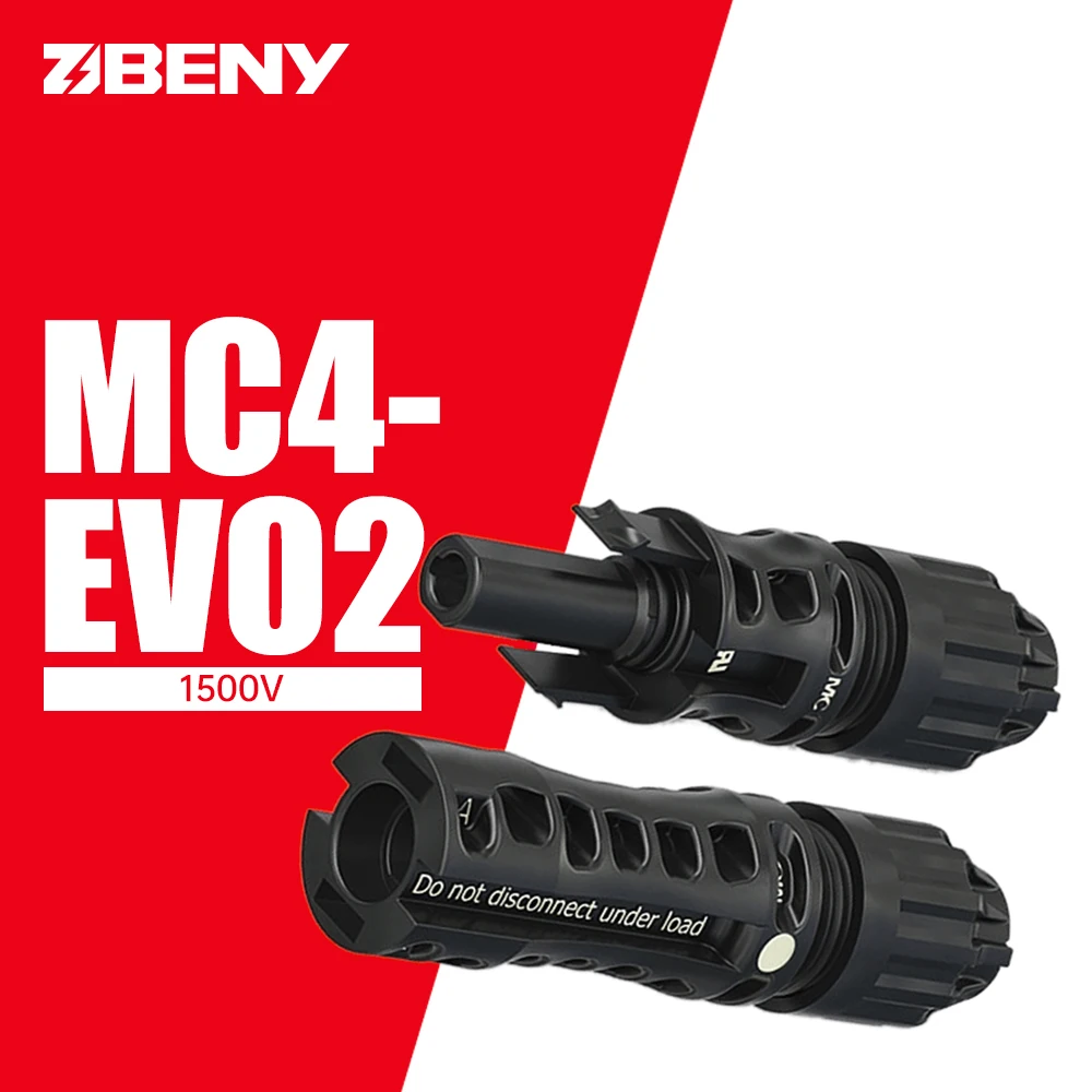 BENY 2,5 мм 4 мм 6 мм 10 мм Pv кабель MC4-Evo 2 Разъемы панели солнечных батарей разъемы 1500 В DC для питания солнечной системы с 5-летней гарантией