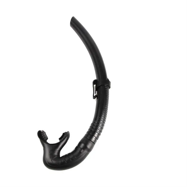 Нетоксичная дыхательная трубка для дайвинга и складная Гибкая Свернувшаяся полностью влажная трубка унисекс силиконовая дыхательная трубка из ПВХ