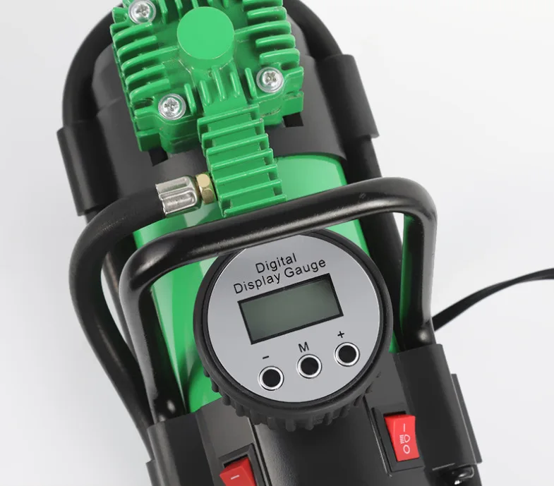 TOLHIT mini air compressor pump auto cars battery jump starter and digital tire inflator with pressure gauge for cars12v