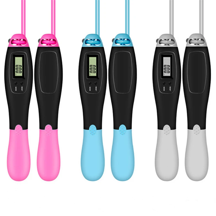 Factory Direct Supply Counting Skip Calorie Counter Jump Family Sports Exercise Skipping Rope With Best Quality