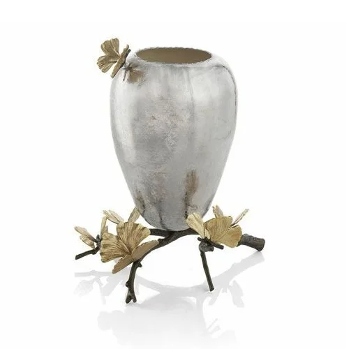 new Design and Modern wedding decoration accessories tabletop ornaments wedding decorative metal flower vase