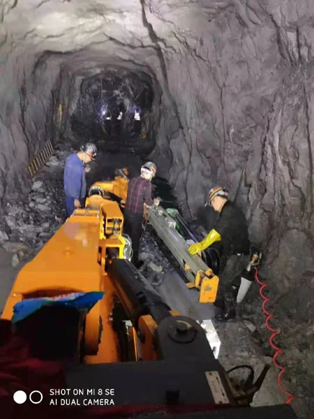 KJ311 CYTJ45 underground rock mining drilling machine with FOPS ROPS certificate
