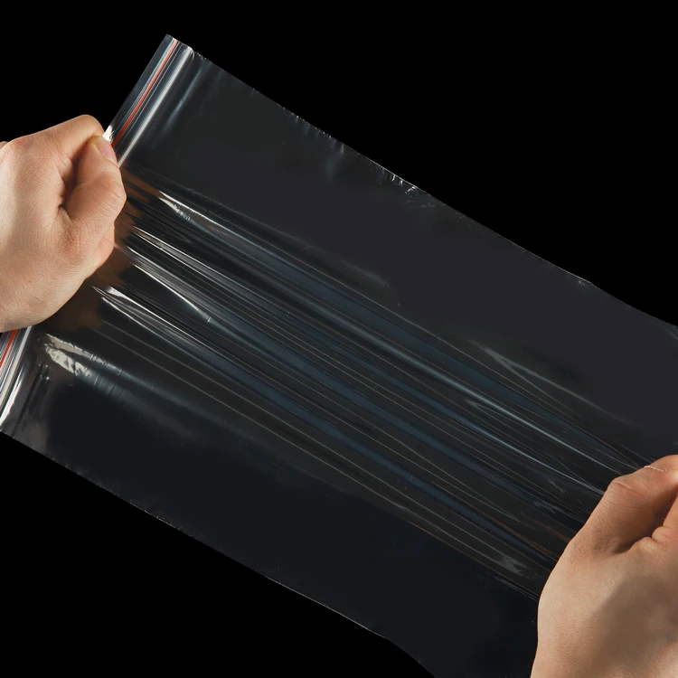 Factory wholesale reusable sealing plastic bag plastic transparent zipper bags for food