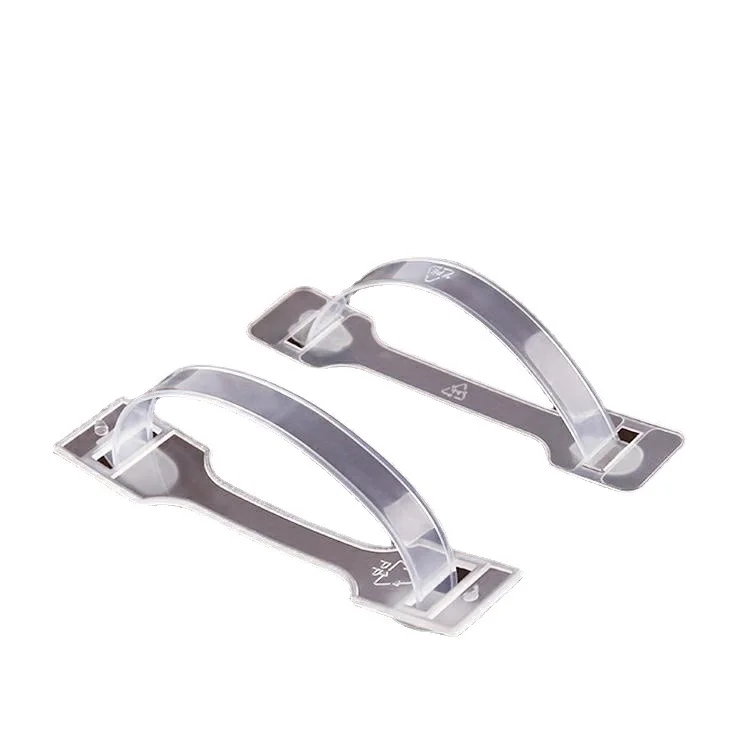 Прямые продажи с завода, прозрачная картонная ручка из ПВХ, Подарочная коробка, ручка, Упаковочная ручка