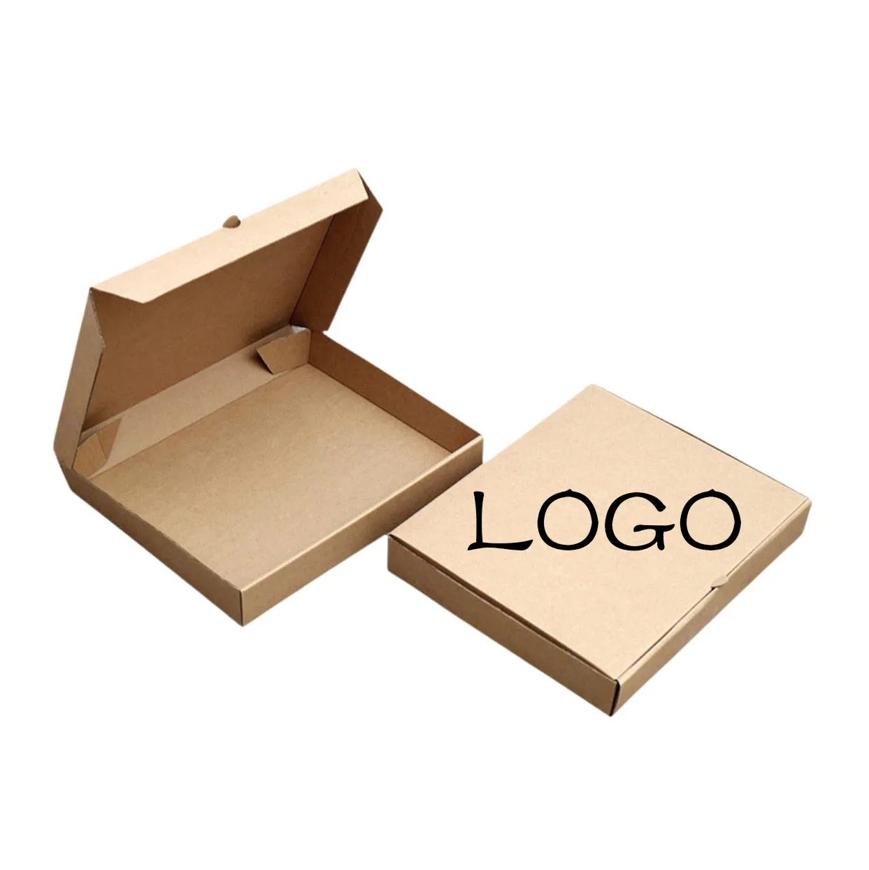 wholesale High quality take away customized printing pizza box 10 inch Paper Pizza Box with logo