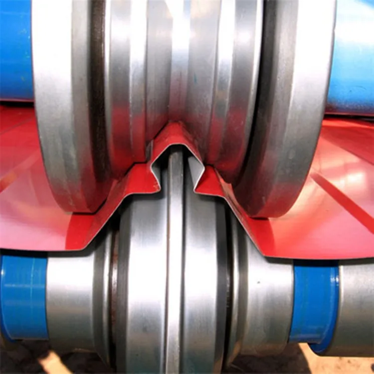 Portable metal roofing roll forming machine lock former standing seam roofing system standing seam roofing machine