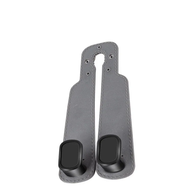 Multi-functional Auto Car Storage Organizer Seat Back TPR Rubber Hidden Accessories Phone Holder Headrest Hanger Double Hooks