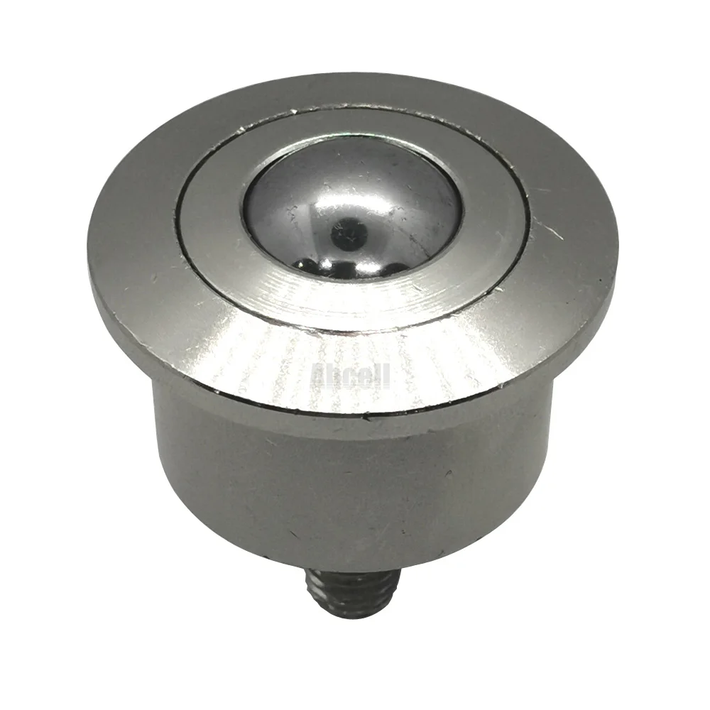 Machined Steel Heavy Duty Omniball Series Omni Caster SP KSM KSM-FL SP-FL Thread Screw Bolt Ball Transfer Units