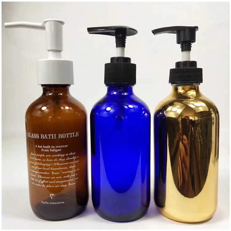100 мл 250 500 стеклянная бутылка для мыла с