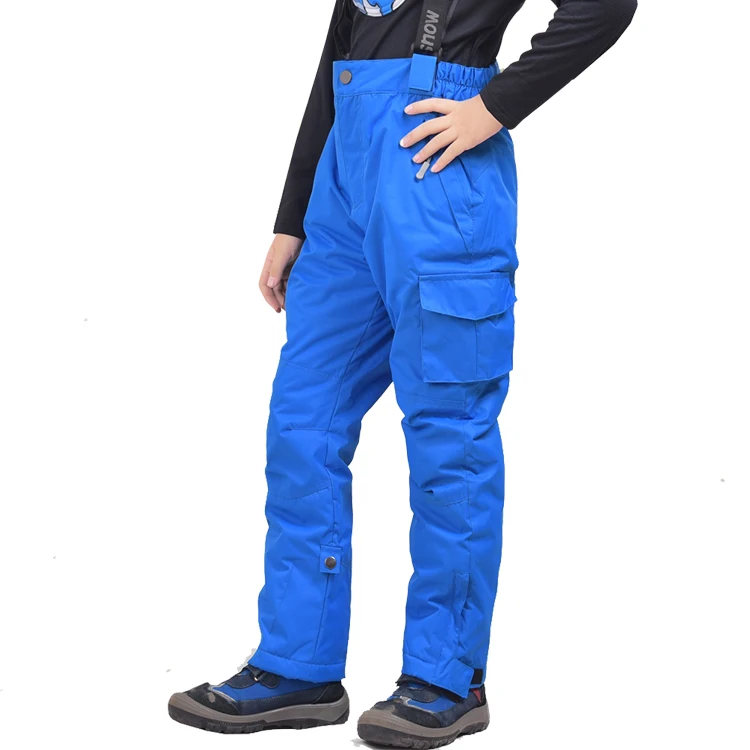 
New Arrivals Children Outdoor Solid Windproof Ski Snowboard Pants 
