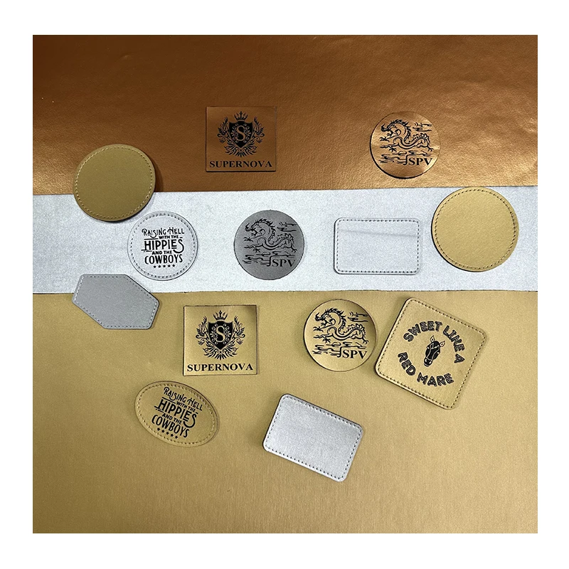 12X18 Inches Brushed Pattern 0.8mm Leatherette For Laser Engraving Lasered Out Black With Adhesive
