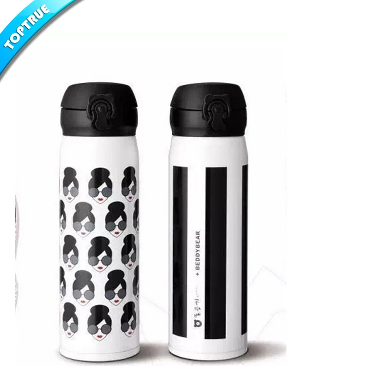 2019 Hot sell different color flask cup vacuum stainless steel insulated drinks bottle