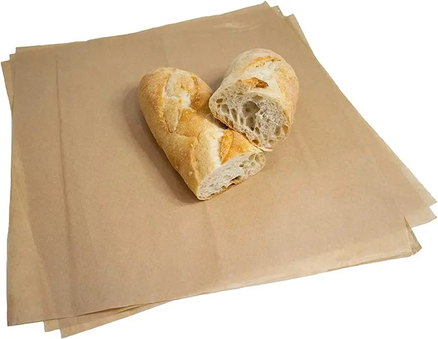 Custom Oil paper Food Wrapping Paper Food baking Hamburgers French fries oil-proof Sandwich paper Candy