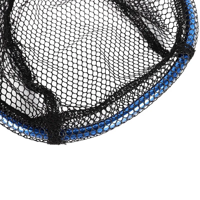 Aluminum alloy anti-hanging landing net belt positioning telescopic fishing net rod landing net