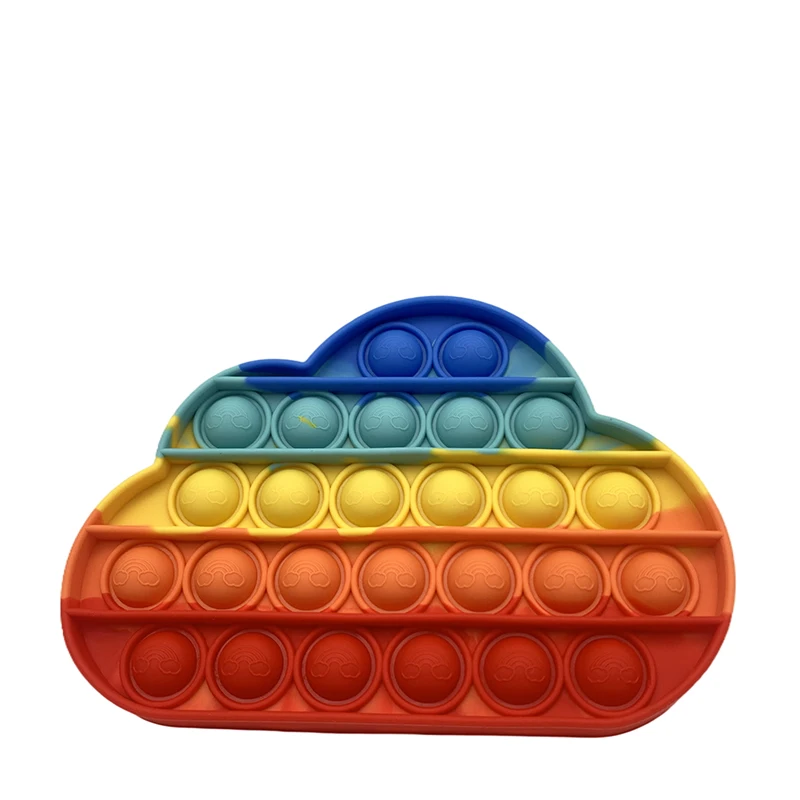 2022 новый стиль, Силиконовые Популярные игрушки в форме облака для детей