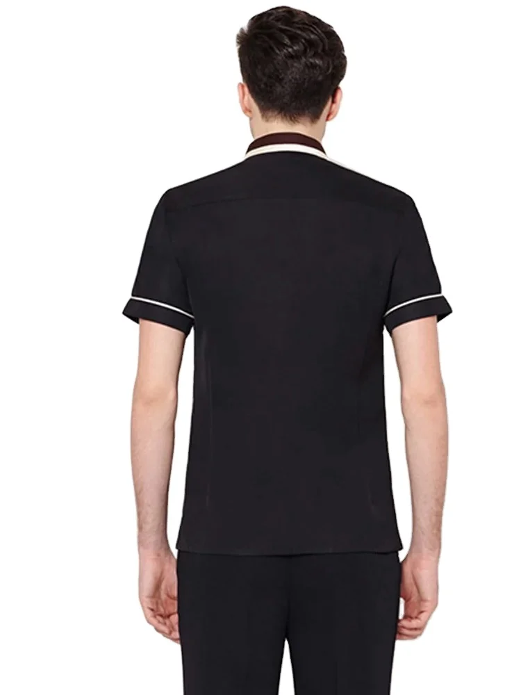 Hotel Waiter Uniform Long Sleeve Workwear Wrapping Cleaning Room Attendants Men Women Housekeeping Waiter Uniform Suit