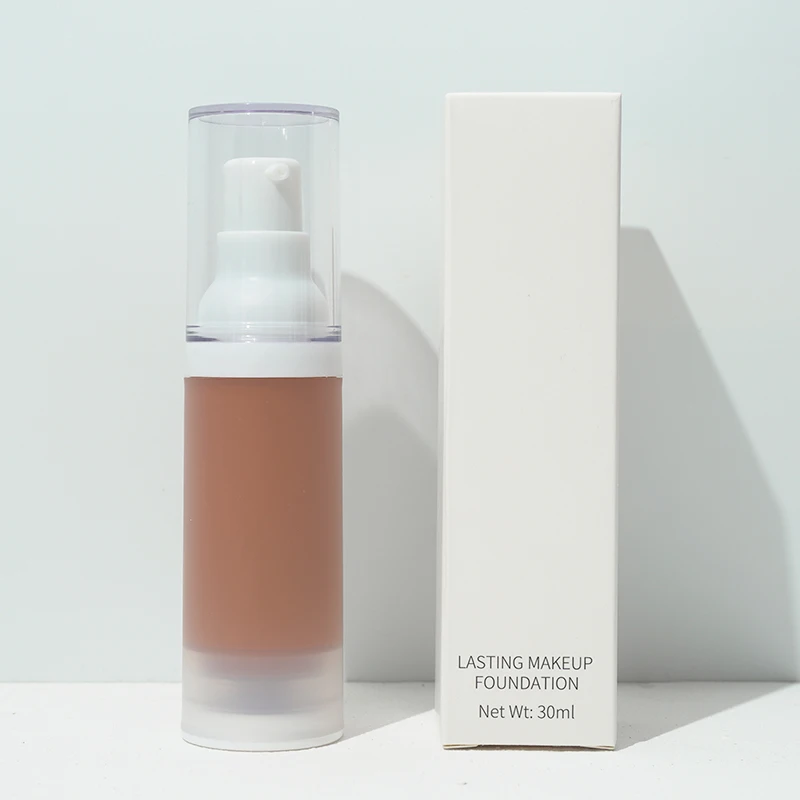 Full Coverage  Foundation Packaging Makeup Products In Korea Waterproof Foundation Packaging Tube African American Foundation