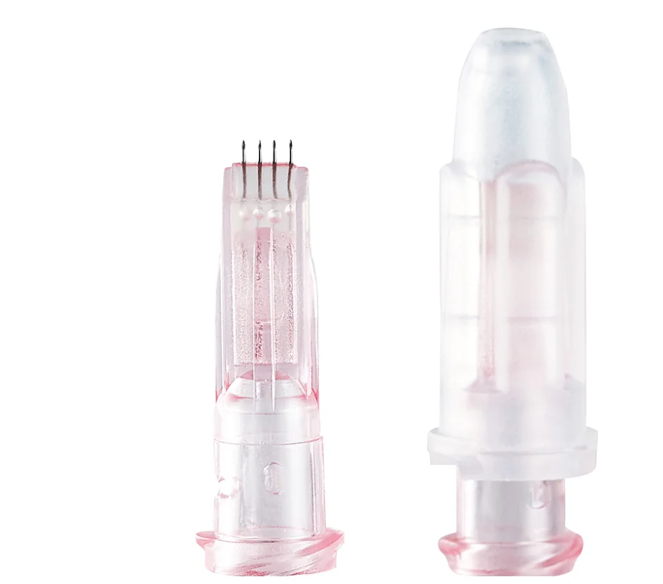 Tiny Soft Safety 34Gx1.2mm Micro Cannlua Multi Needles For Intradermal