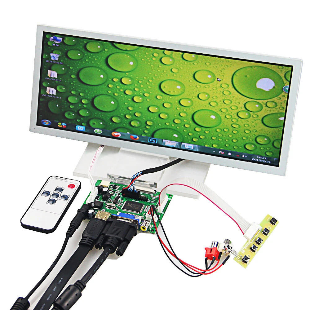 1920x720 12 3 дюймов LVDS tft Бар ЖК-дисплей автомобильная навигация IPS ЖК-экран