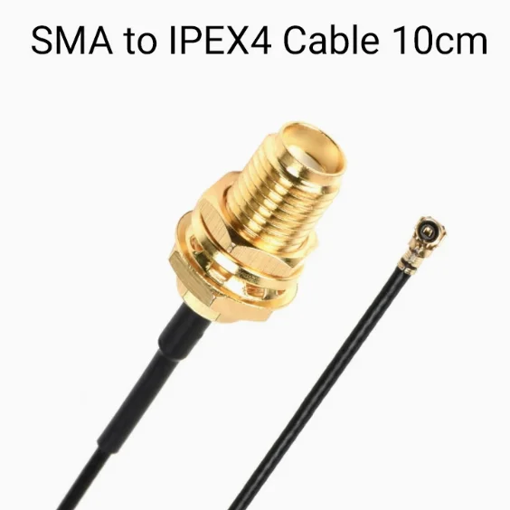 Stock SMA to IPEX Generation 1 /4 RF adapters suitable wireless modules 5G/4G/3G SMA to IPEX1/ IPEX4 Cable 15cm/10cm Rf adapter
