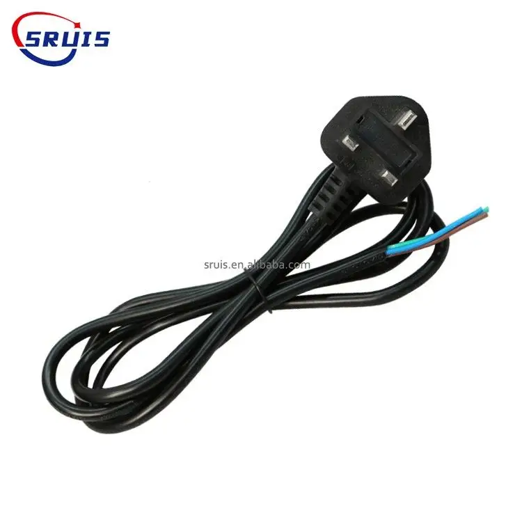 PDU UPS 6 Ft 1.8M 0.75MM UK Plug to 2*C13 power cable Y Splitter Power Cord