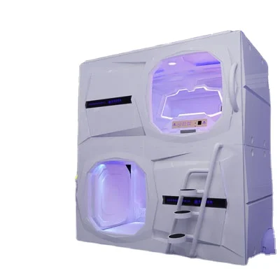 
High Quality Double Capsule bed capsule hotel sleeping bed hotel room capsule sleeping room 