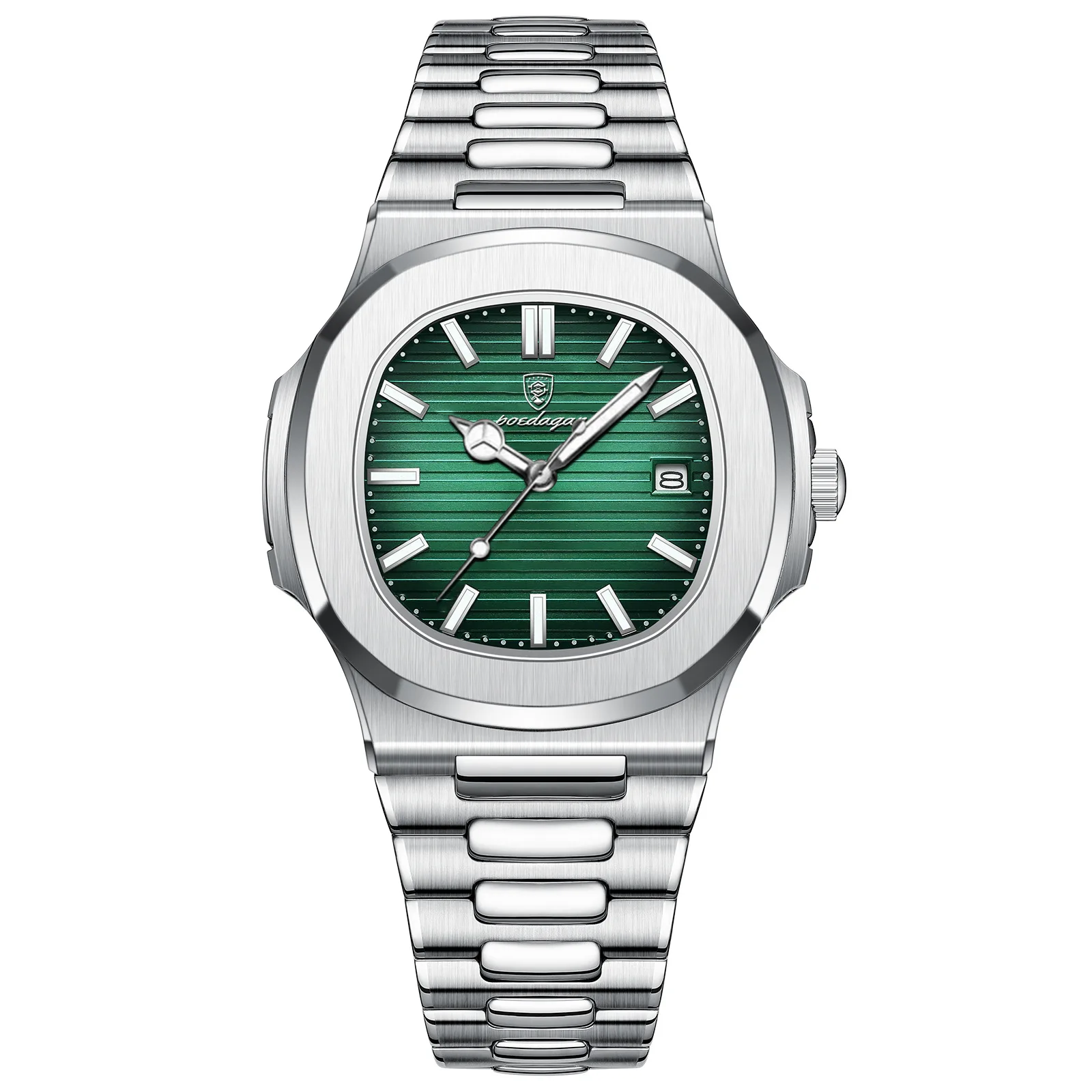 613 водонепроницаемые кварцевые часы с календарем