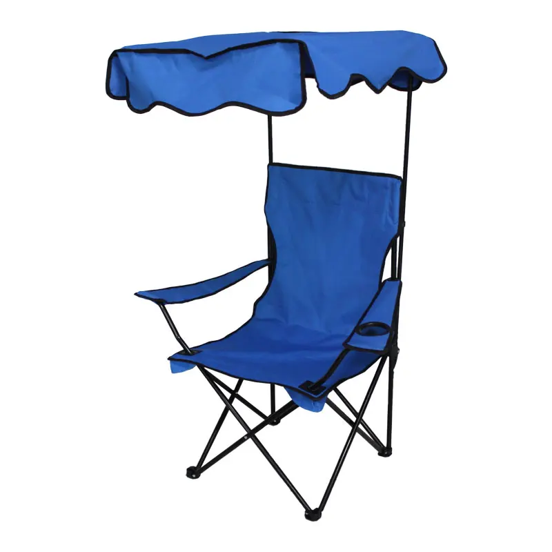 Hot Sale Outdoor Foldable Backpack Portable Folding Camping Beach Chair With Canopy