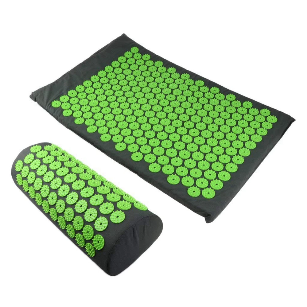 Wholesale Fitness Removable And Washable Acupuncture Needles Mat And Acupressure Pillow