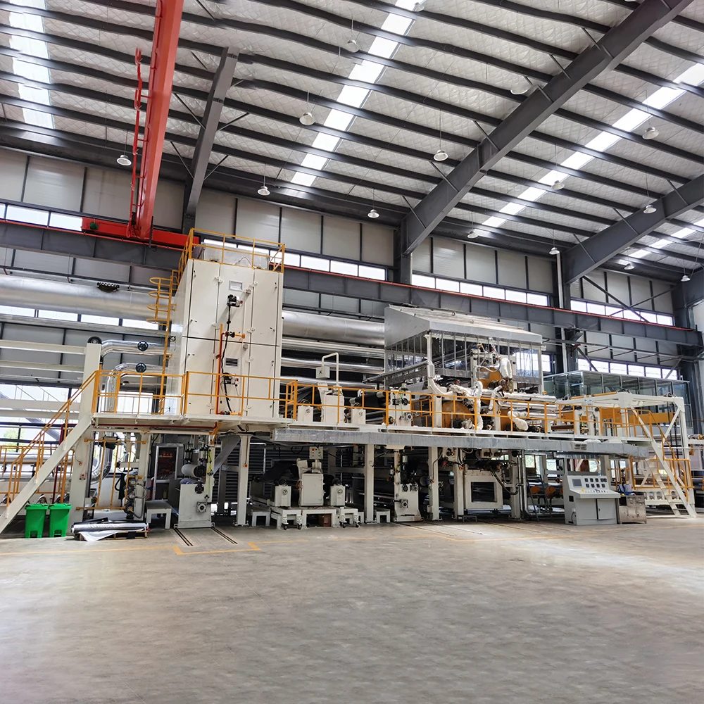 Youneng Computerized Automatic PVC Hot Rollingnating Textile Covering Machinery For Advertising Fabric